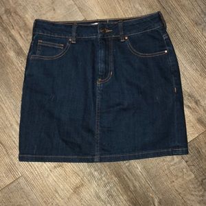 Denim skirt